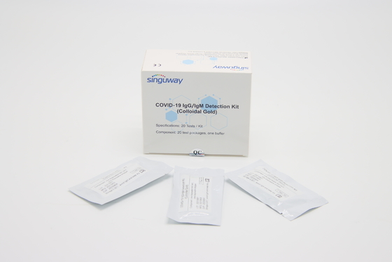 Kenmerkende Snelle het Antilichamentest Kit Accuracy Over 98% van Igg Igm
