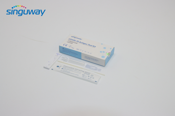 ISO9001 de snelle PCR van Kit Nasal Swab Lab rechts van de Antigeenautoverificatie Uitrusting van de Huistest