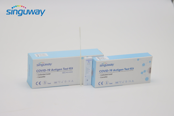 Snel Neus het Huisgebruik van Kit Colloidal Gold High Precision van de Antigeentest