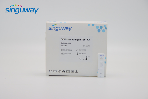 H Pylori de Snelle Uitrusting van de het Speekseltest van Kit Nasopharyngeal Swab Rapid Antigen van de Antigeenautoverificatie