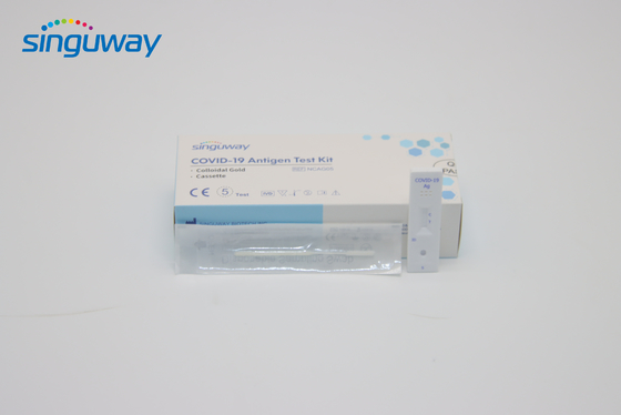 Hoge Gevoeligheids Handrechts PCR Snelle Antigeenautoverificatie Kit Cassette