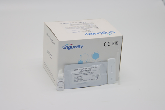 De hoge Test Kit Cassette ISO13485 van het Gevoeligheids Beschikbare Zelf Snelle Antilichaam