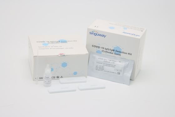 Van de Testkit convenient personal disease test van het Singuway Snel Antilichaam de Uitrustingsce