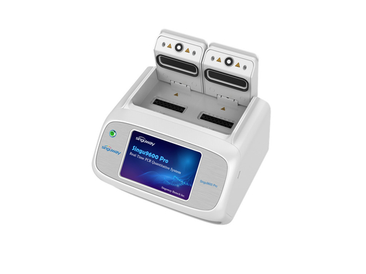 4x8well de dubbele Blokpcr Machine In echte tijd van de Analysator Snelle Test voor 32x0.2ml-Steekproeven