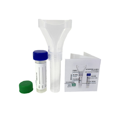 Nasopharyngeal Beschikbare het Virusbemonstering Kit Saliva Specimen Verzameling 5ml van de Neuszwabber