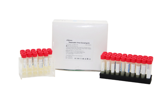Mondelinge Zwabber Beschikbare Virale Vervoer Middelgroot Kit Buis ISO9001