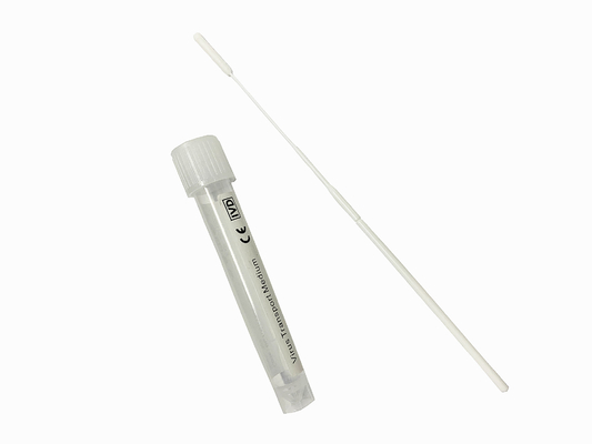 Neuskeelnylon Bijeengekomen VTM Zwabber Kit Viral Transport Medium Buis met Zwabber
