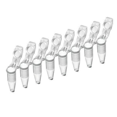 Laboratoriumpcr Toebehoren Plastic Beschikbare 8 goed PCR Buisstroken